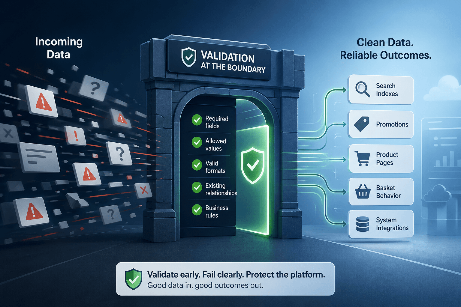 Bad Data Travels Fast in SFCC. Validate It Before It Spreads