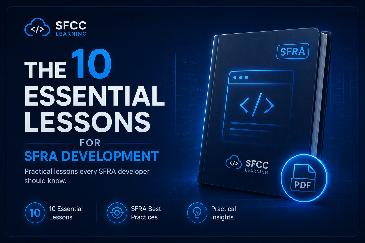The 10 essential lessons for SFRA development